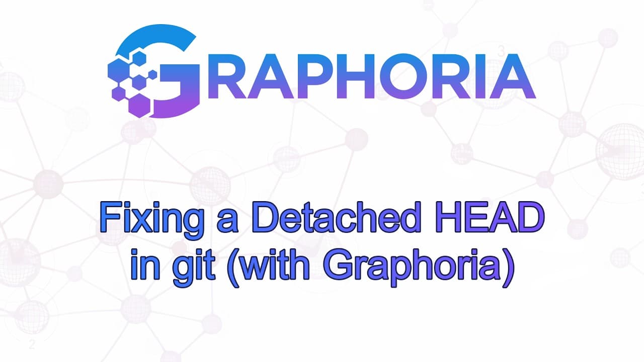 Fixing a Detached HEAD in git