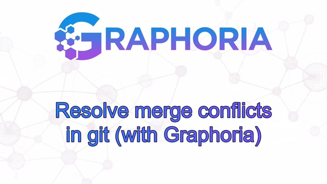 Resolve merge conflicts in git